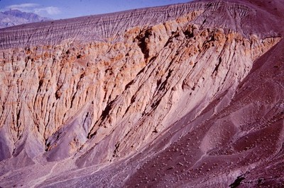 APRIL 1974 Ubehebe Crater Inyo County California Kodachrome Slide BV-K