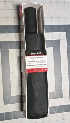 Vented 47 Inch Umbrella Black ShedRain