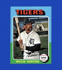 1975 Topps Mini Set-Break # 66 Willie Horton NM-MT OR BETTER *GMCARDS*