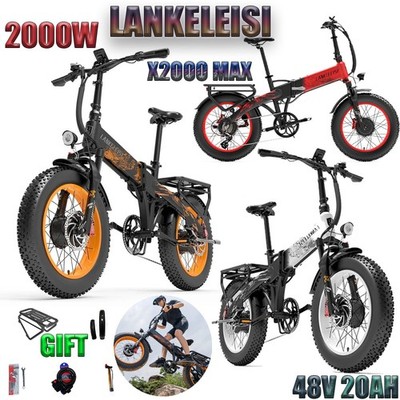 Lankeleisi X2000MAX Elektrofahrrad 48V 20AH 20 Zoll E-MTB E-Cityrad E-bike 130KM