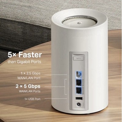TP link BE65 Pro And AX1500 Deco Mesh System G2U