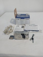 Olympus CAMEDIA D-380 Zoom 2.0MP Digital Camera w/ Box  SmartMedia Card