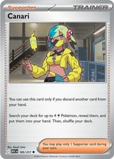 Canari Normal ME: Ascended Heroes 185/217 NM Pokémon