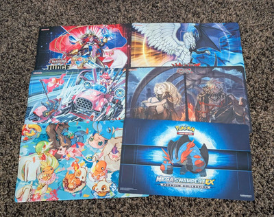 TCG Playmats Lot of 6