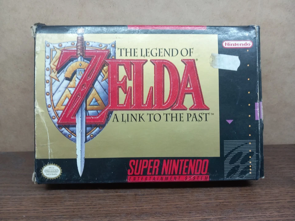 Nintendo SNES The Legend Of Zelda A Link To The Past Authentic Boxed With Manual - Image 2 of 4