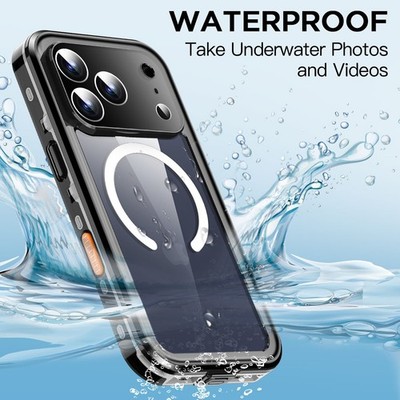 Waterproof Case For Apple iPhone 17 Pro Max/Air/17 Pro MagSafe Shockproof Cover