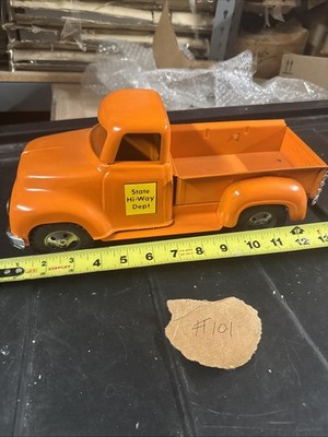 Restored Tonka State Hi-Way Dept. Pickup Truck