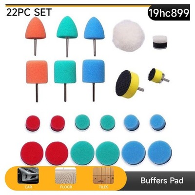 Mini Sponge Buffing Car Detail Foam Pads For Rotary Polisher Electric Drill/ 