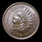 1902 Indian Cent Penny ---- Gem BU Condition Coin ---- #KK569