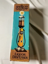 Vintage 1920s-Style Gas Pump Liquor Dispenser