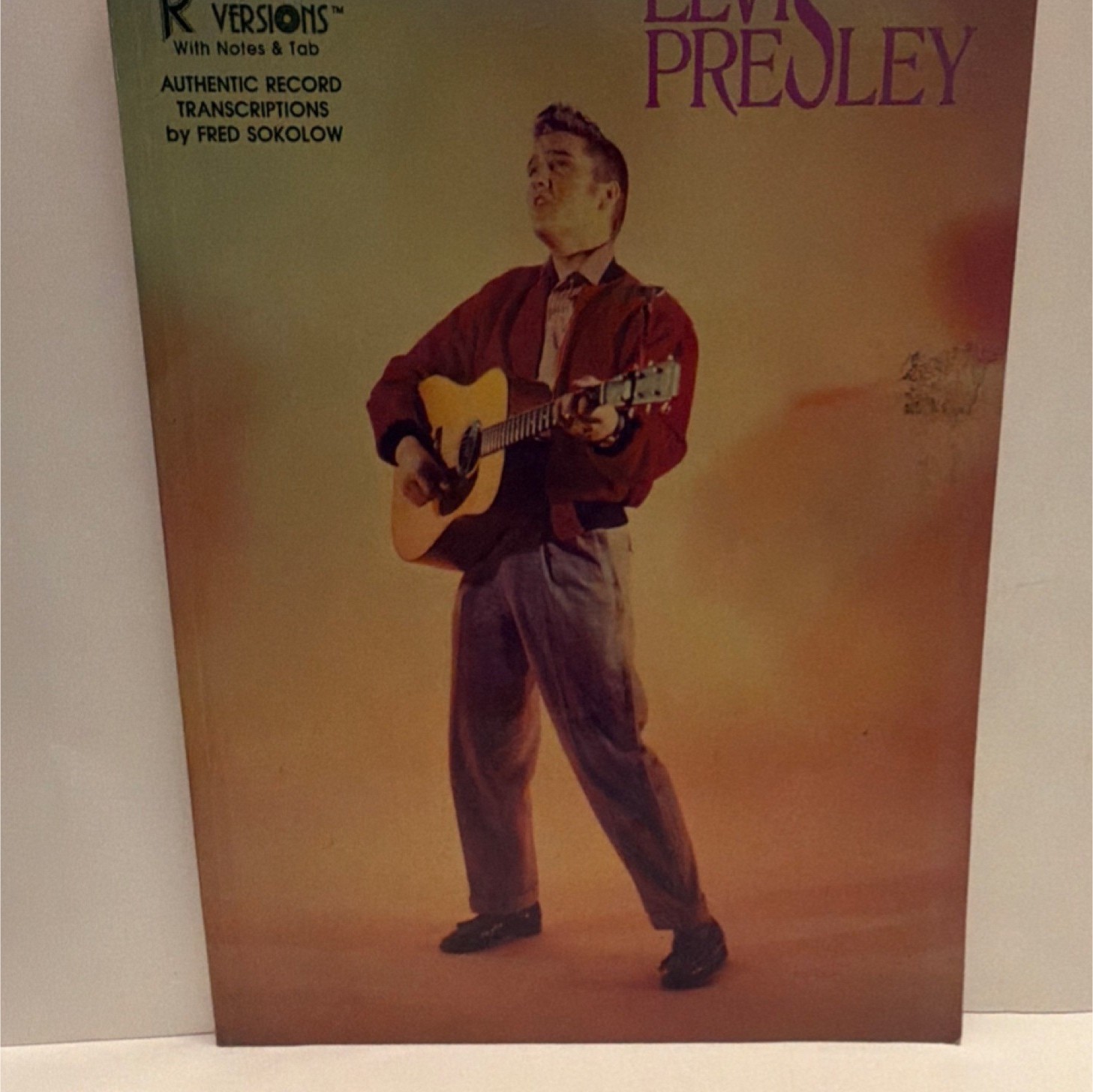Hal Leonard Elvis Presley Guitar Recorded Versions Song Book Transcriptions