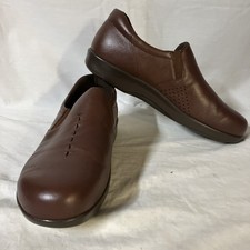 SAS Tripad Comfort Womens Slip On Shoes Size 8W 8 W Brown USA Made Free Shipping