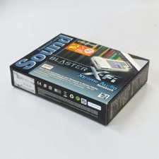 CREATIVE Sound Card BLASTER X-Fi High-Quality Audio PCI Sound Card Unused