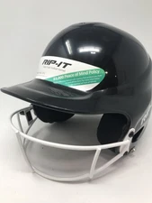 New Other Rip It Vision Pro Softball Batting Helmet Sm/Med 6" - 6 7/8" Blk/Wht