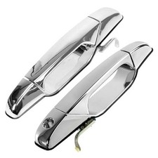 Exterior Chrome Door Handle Front Left Right Replacement for 2007-2013 Chevy