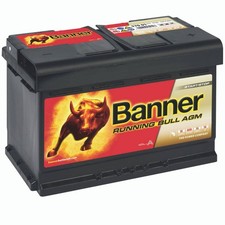 Banner Running Bull AGM 70Ah 57001 Autobatterie 12V Starterbatterie Batterie KFZ