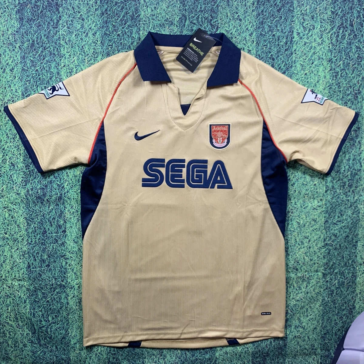 Nike Arsenal Gold International Club Soccer Fan Apparel and