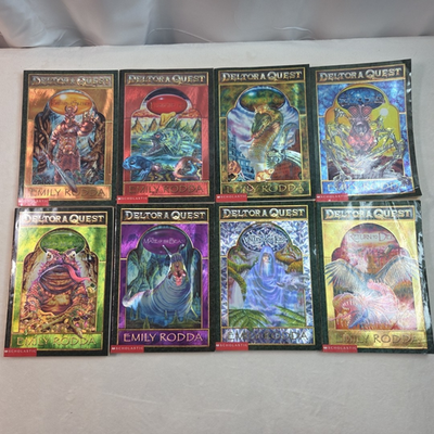 #ad DELTORA QUEST Complete Series 1 8 by Rodda Emily 1st American PB Scholastic 8 $99.99