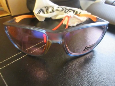 New Julbo Arise Sunglasses Blue - Orange Frame Zebra Lt. Fire Lens