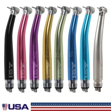 Yabangbang Dental LED E-generator Fiber Optic/High Speed Handpiece Turbine 4Hole