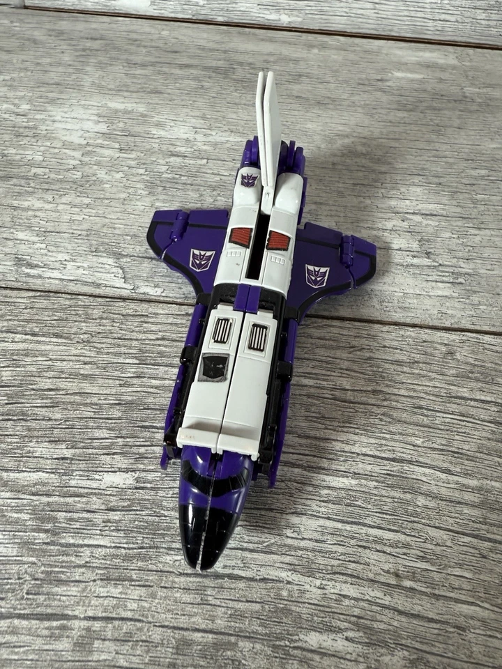 Figura de acción Astrotrain Vintage 1985 G1 Transformers Hasbro (ARMA FALTANTE) Foto 3 de 4