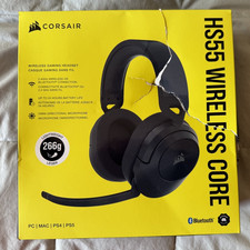 Corsair HS55 Wireless Core Gaming Headset Bluetooth New Damaged Box