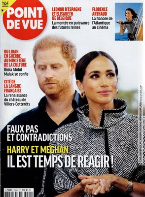 PERSPEKTIVE Nr. 3924 1 Nov 2023 Harry und Meghan Es ist Zeit zu reagieren