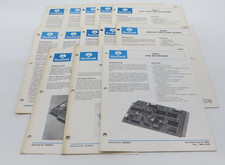 Lot of 13 Rockwell Data Sheets vintage tech reference 1980's computer modem