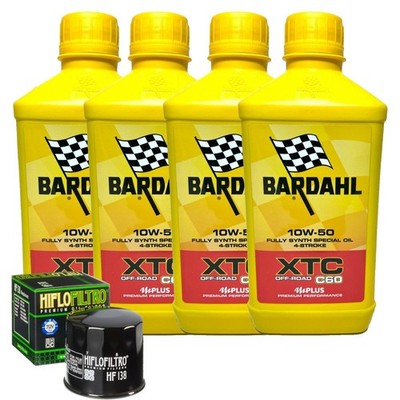 Ölwechselintervall Bardahl XTC 10W50 Für Suzuki LT-F500 FC Vinson 4x4 2005>2006