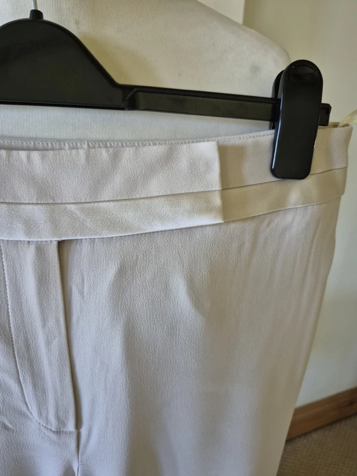 Ladies Size 12 Beige Coast Trousers - Image 4 of 4