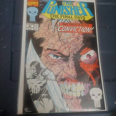 THE PUNISHER #55 1991 MARVEL COMIC THE FINAL DAYS! CONVICTION JIGSAW KINGPIN NM