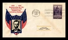 DR JIM STAMPS US COVER 13TH AMENDMENT FDC SCOTT 902 CROSBY PHOTO CACHET