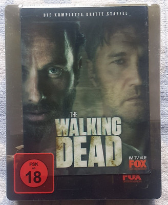 The Walking Dead  dritte Staffel Uncut/Steelbook  LENTICULAR COVER NEU OVP