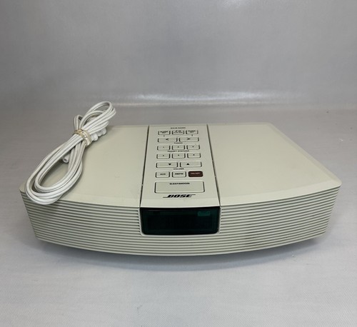 Bose Wave Radio AWR1-1W Alarm Clock AM/FM Stereo Fully Tested Works ...