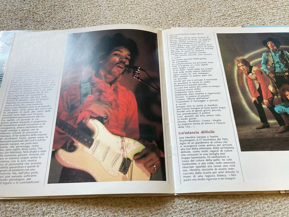 JIMI HENDRIX - SUPERSTAR COMPILATION LP . Rare Italian Press With Booklet - Image 3 of 4