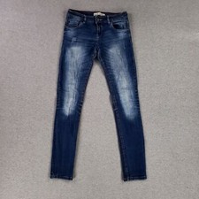 Bershka Size 2 Low Rise Womens Jeans Skinny S...