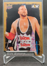 2022 UPPER DECK AEW GOLD #2 COLT CABANA wrestling card