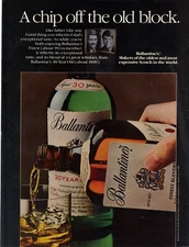 1982 Ballentine's Scotch Print Ad