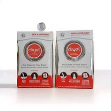 Dryel at Home Dry Cleaner Starter Kit with  Cleaning Cloths Fresh Scent Lot Of 2