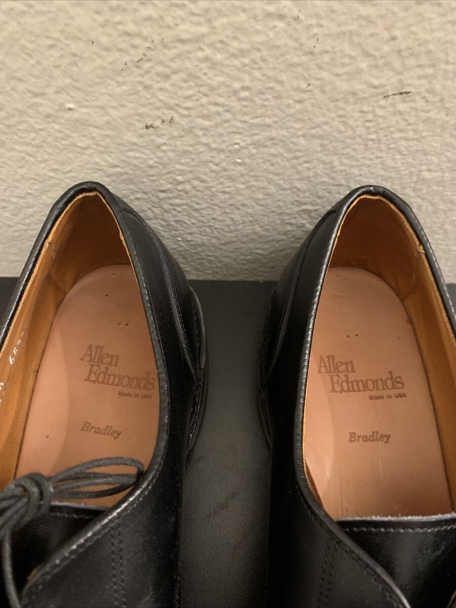 Allen Edmonds Bradley Black Split-Toe Blucher US Size 14 A Allen Edmonds Bradley Black Split-Toe Blucher US Size 14 A