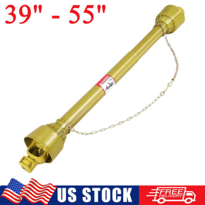 39''-55'' Brush Hog PTO Shaft 1-3/8'' Drive Shaft 6 Spline Tractor for Finish Mower