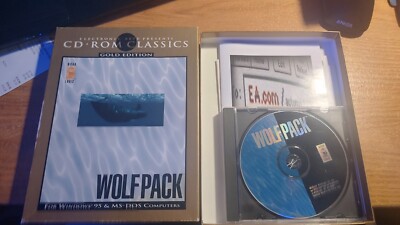 Wolfpack CD-ROM Classics Video Game Nova Logic Electronic Arts Win 95 MS-DOS CIB