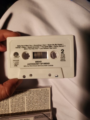 Bread - Bread Anthology (Cassette, 1985, Elektra) - Picture 4 of 7