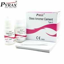 Permanent Glass IonomerDental Cement Crown Bridge fixing LONGEXPIRY