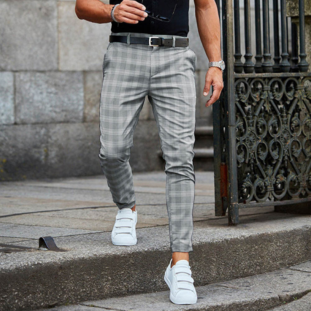 skinny fit mens trousers