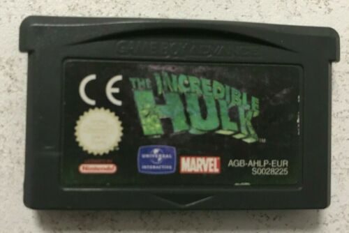 The Incredible Hulk Advance Game Boy Advance - Photo 1/2