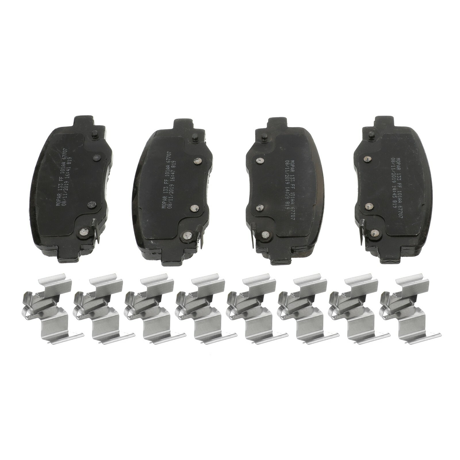 Juego de pastillas de freno de disco traseras para Chrysler 200/Jeep Cherokee (P/N 2AMV4101AA)