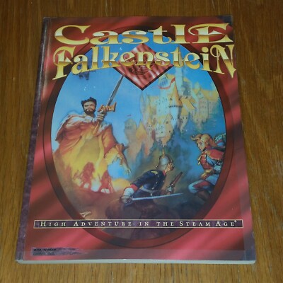 CASTLE FALKENSTEIN R TALSORIAN GAMES HIGH ADVENTURE IN THE STEAM AGE TPB 