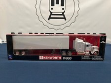New Ray 1/43 Kenworth W900 Unmarked Tractor Trailer 15843