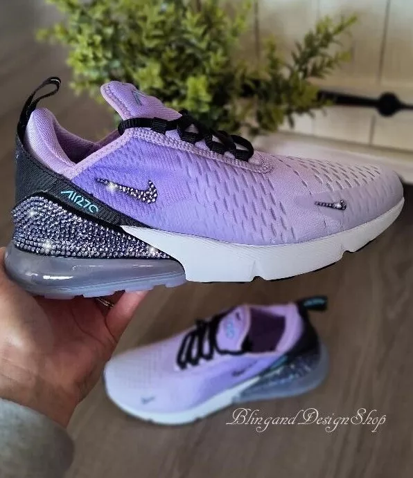 Swarovski Women's Nike Air Max 270 React Sneakers